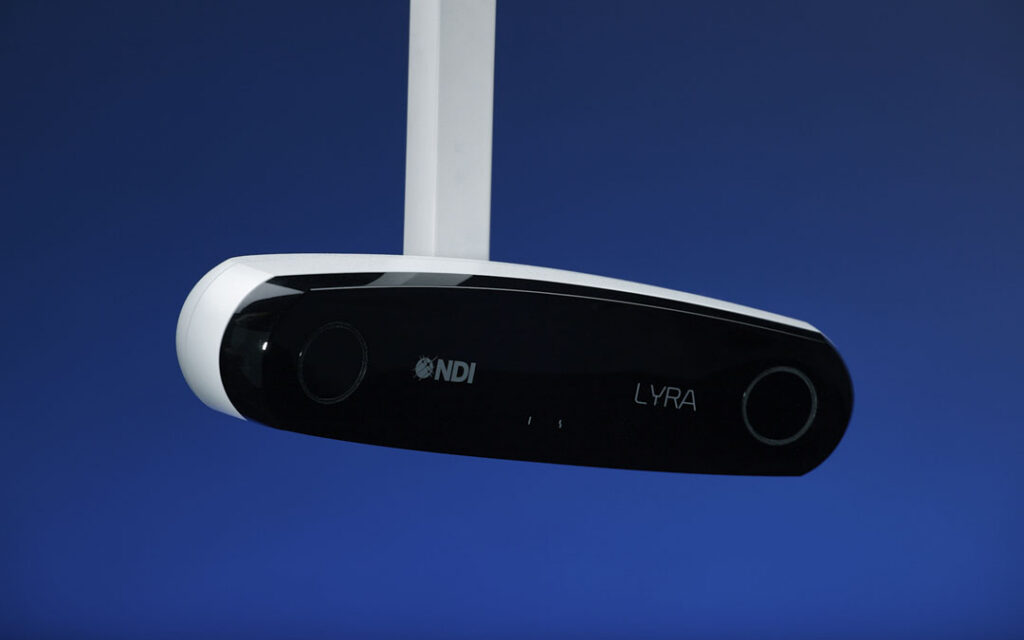 NDI Polaris Lyra optical tracker.