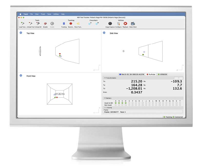 Toolbox Software on Monitor